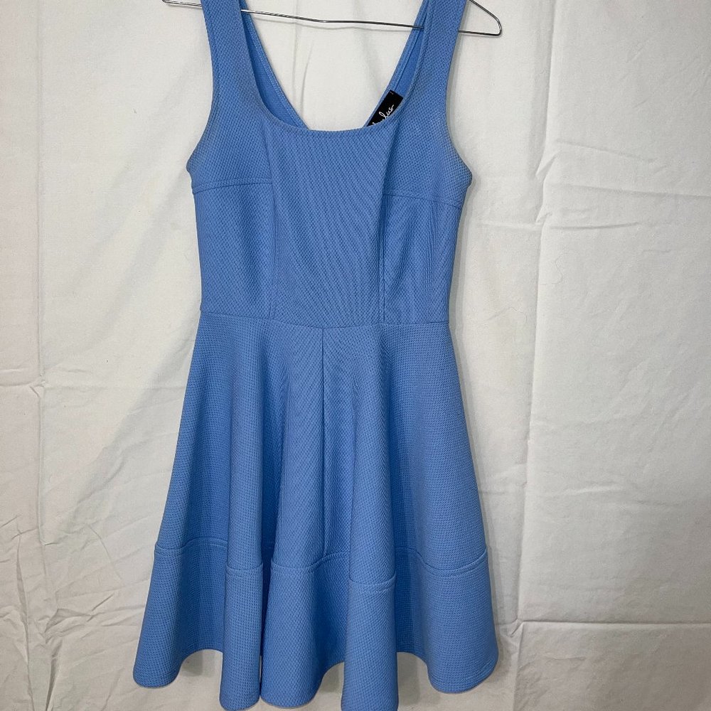Blue Skater Dress